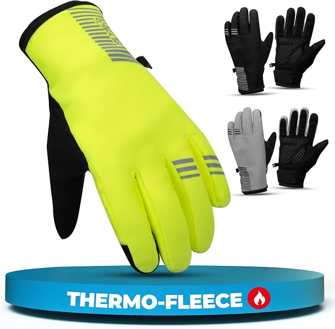 Gants d'hiver MIVELO – 3M Thinsulate – Imperméables et coupe-vent – Compatibles avec les écrans tactiles