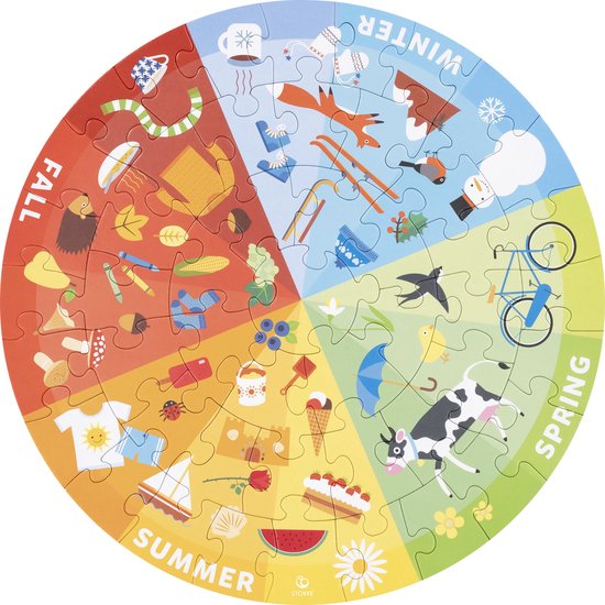 Puzzle Stokke® MUtable™ V2 - Les quatre saisons