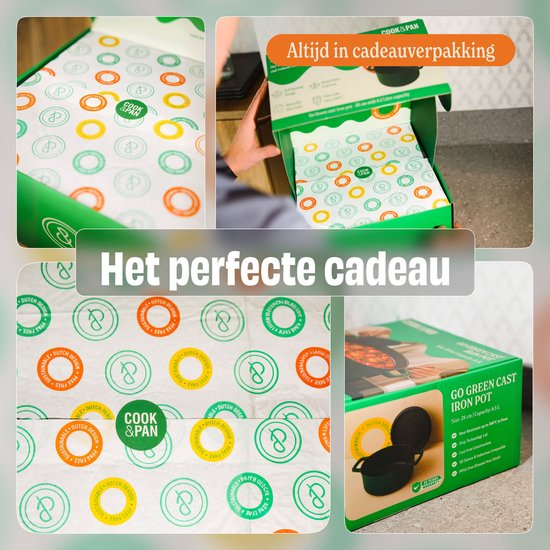 Batterie de cuisine Cook & Pan 9 pièces, couleur Taupe ou Mind - Sans PFAS - Compatible avec toutes les sources de chaleur - Batterie de cuisine garantie 7 ans - Revêtement antiadhésif résistant aux rayures - Lavable au lave-vaisselle - Gaz, induction, él