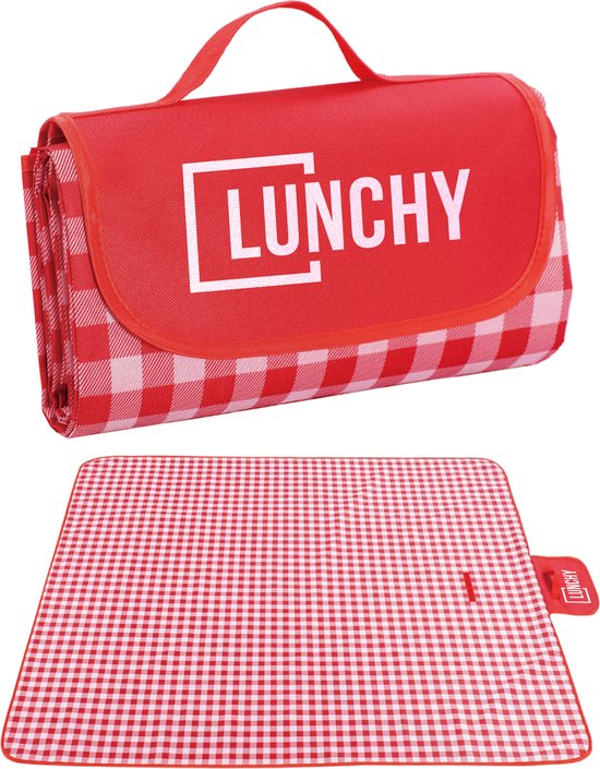 Lunchy Picnic XXL - Tapis de pique-nique imperméable - 200x200 cm