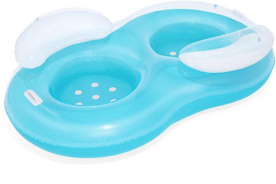Bouée Bestway Cool Comfort pour 2 personnes - Avec dossier - 171 x 104 x 47 cm