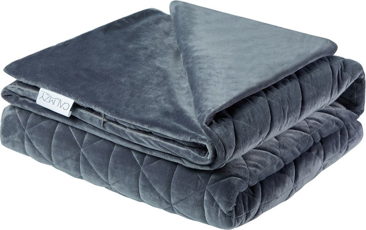 Calmzy Blackout Rug Bundle 7 kg - - Tapis d'occultation et housse de tapis d'occultation - 150 x 200 cm - Charcoal