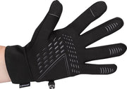 Dunlop Touchscreen Gloves L - Gant chaud à écran tactile - Gant de sport - Unisexe - Noir