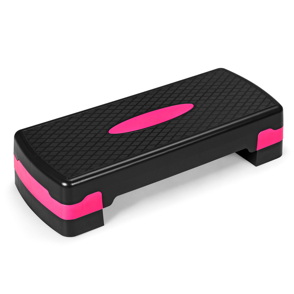 Coast Height -Marches aérobiques supplémentaires Fitness Trainer avec deux marches de 10 cm et 15 cm Fitness Trainer Noir