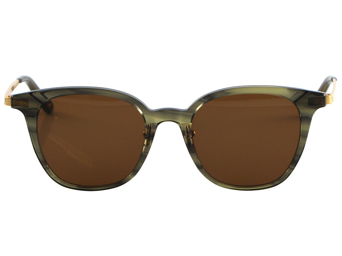 Lunettes de soleil Dick Moby Athene - Acétate biologique durable - Verres ZEISS UV400 - Green Leaves