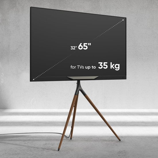 ONKRON - Support TV - Pour écrans de 32 à 65 pouces - Réglable en hauteur - VESA max. 400 x 400 mm