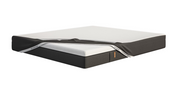 Protège-matelas et surmatelas Emma 160 x 200 cm – Blanc – Imperméable et respirant