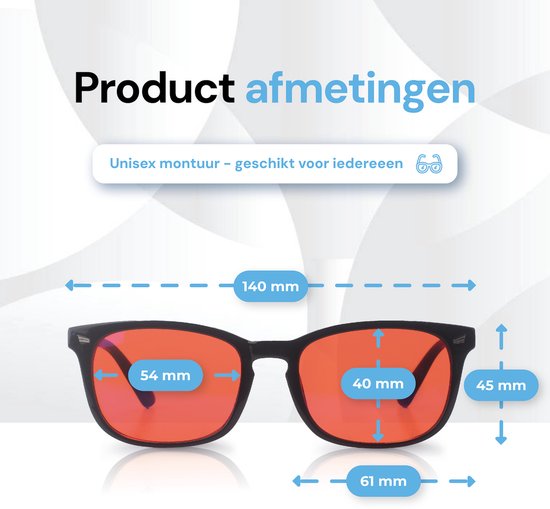 LC Eyewear Lunettes d'ordinateur - Lunettes à lumière bleue sans force - Lunettes à lumière bleue - Lunettes d'écran carrées - Lunettes unisexes sans force - Rouge