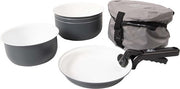 Bo-Camp - Batterie de cuisine - Trekking - 5 pièces - Revêtement céramique - Aluminium