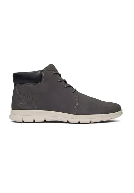 Timberland - Bottes de vétéran mi-hautes avec semelle légère - Taille 45.5 & avec collier de cheville rembourré - semelle absorbant les chocs & design décontracté - Pour hommes - Castle Rock Leather