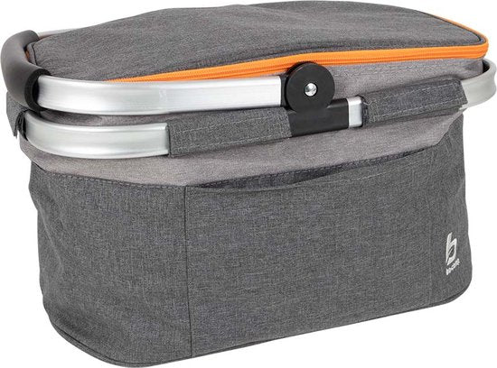 Bo-Camp - Sac isotherme - Panier isotherme - Gris - Polyester - 20 litres