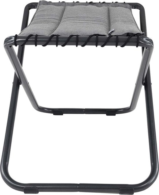Crespo - Repose-pieds pour chaise longue - AP/306 - Tex-Comfort - Gris clair