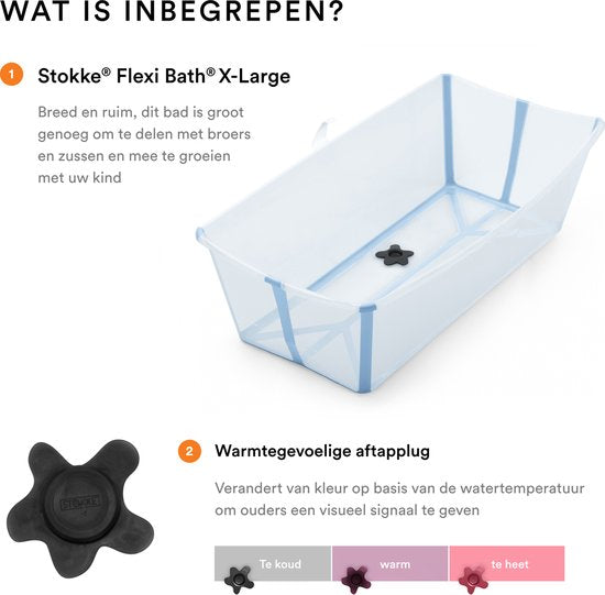 Stokke® Flexi Bath® XL | Bleu océan