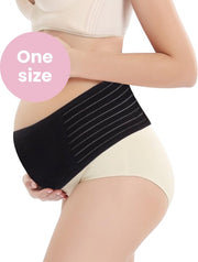 Ceinture abdominale et pelvienne de maternité Qwali pour le post-partum - Vêtements de maternité - Noir