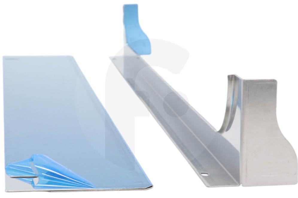 Siemens 11027061 Plaque de protection pour lave-vaisselle - acier inoxydable - pour Bosch/Neff/Siemens