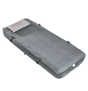Matelas de camping gonflable SoBuy - Gris - 191 x 76 x 22 cm - 1 personne, avec oreiller et pompe