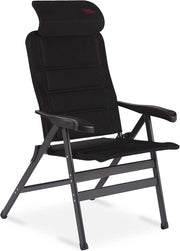Crespo - Chaise de plage - XL - AP/238 - Air-Deluxe - Compact - Noir
