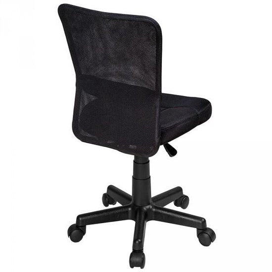 tectake® - Siège de travail de bureau - design noir