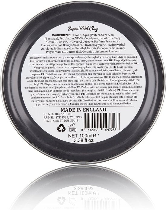 Dapper Dan - Argile Super Tenue Ultra Matte - 100 ml