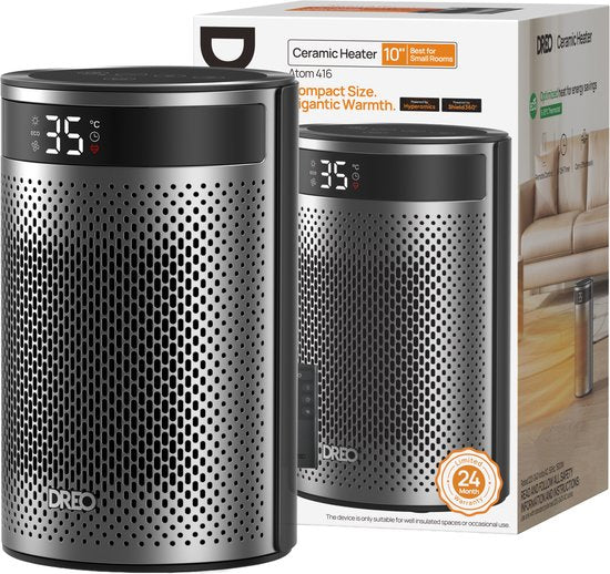 Radiateur électrique Dreo Atom 416 1 500 W pour chauffer le lieu de travail et la maison
