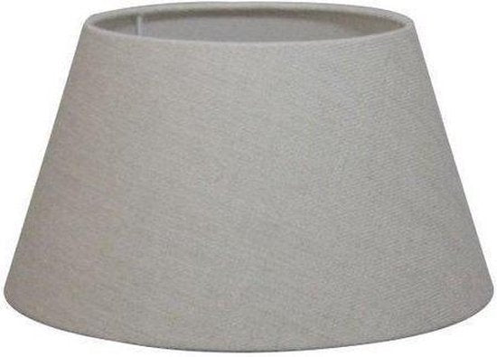 Light & Living Livigno Abat-jour tambour - Blanc d'œuf - 35-25-19cm
