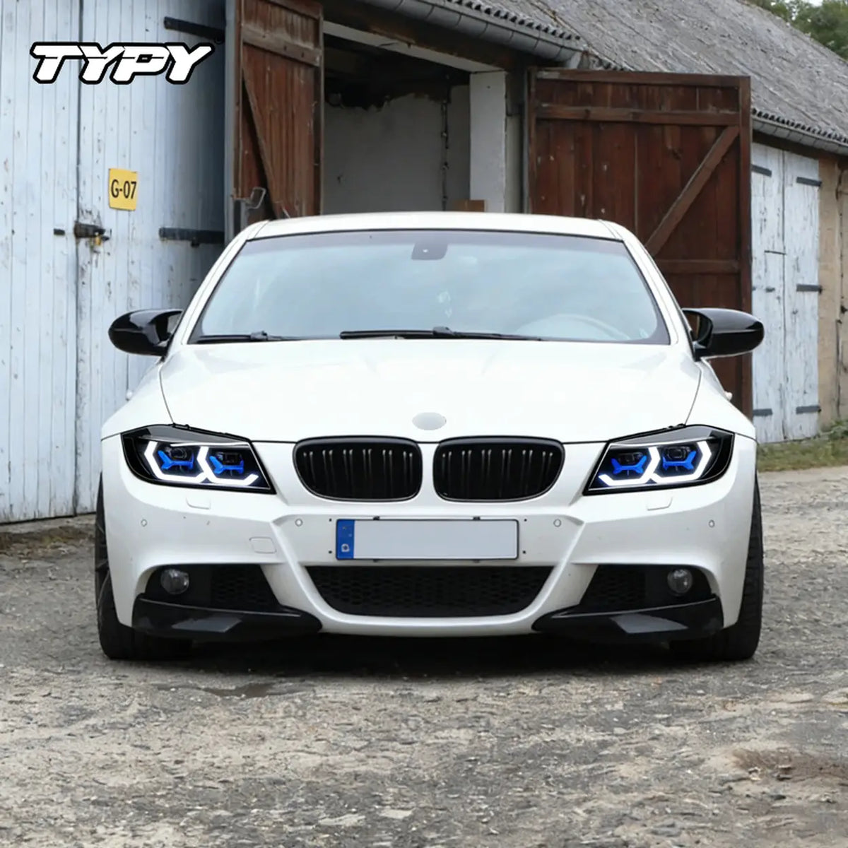 Kit de phares LED TYPY pour BMW Série 3 E90 2005-2012 – 2 pièces – Clignotants dynamiques