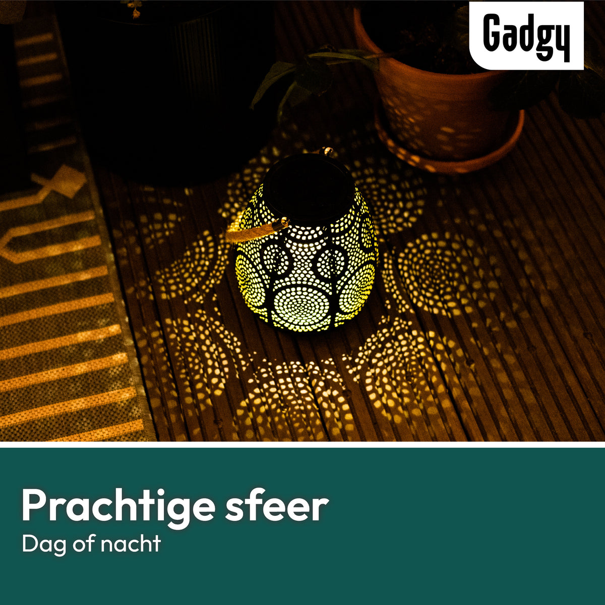 Lampes de jardin solaires - Gadgy