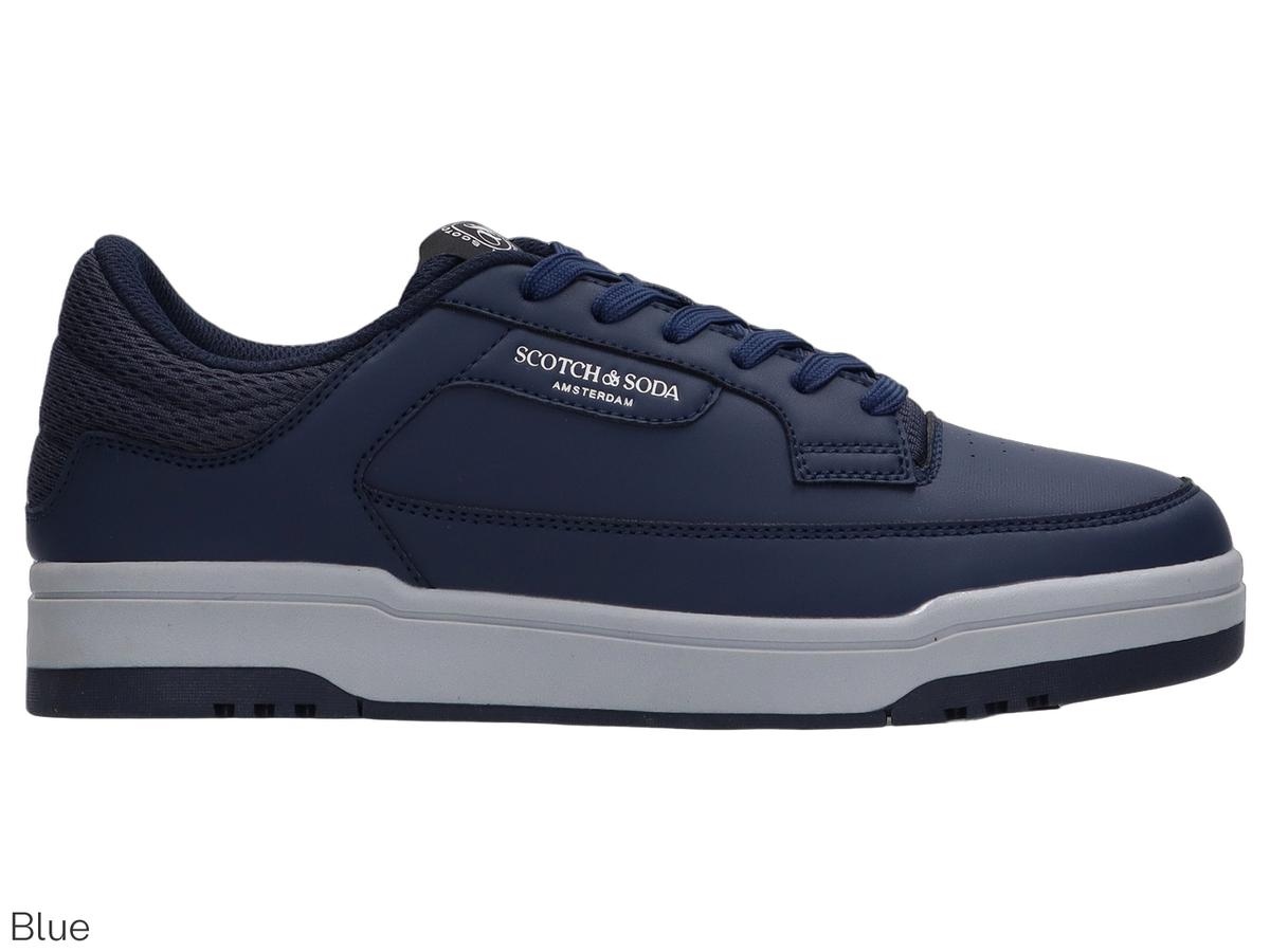 Baskets Scotch & Soda Crout - Design sportif et élégant - taille 42 - Vert/Crème