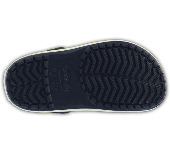 Chaussures Crocs sans lacets - Pointure 20/21 - Unisexe - bleu foncé/blanc/jaune