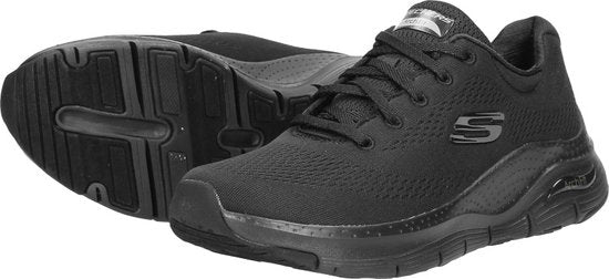 Skechers Arch Fit - Baskets pour femmes Big Appeal - Noir/Noir