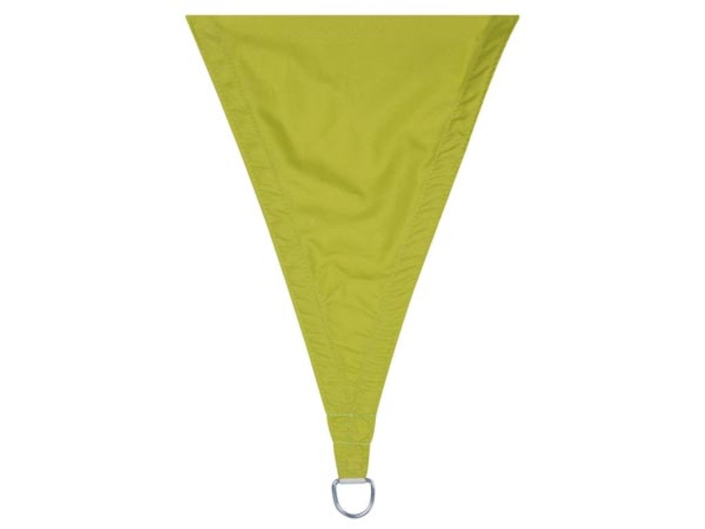 Perel Schaduwdoek, waterafstotend, 5 x 5 m, 160 g/m², polyester, vierkant, limoengroen
