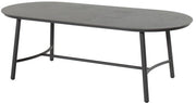 Table à manger Flora, céramique noire, 220 x 100 cm