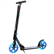 Marchepied pliable Coast - Hauteur réglable - max 100kg - Bleu - 34cm x 88cm