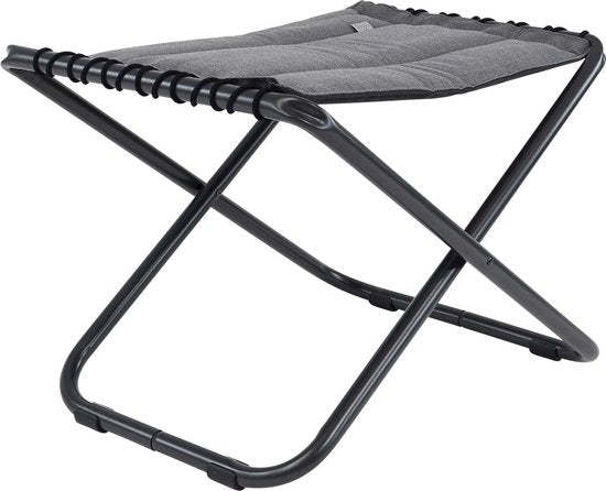 Crespo - Repose-pieds pour chaise longue - AP/306 - Tex-Comfort - Gris clair