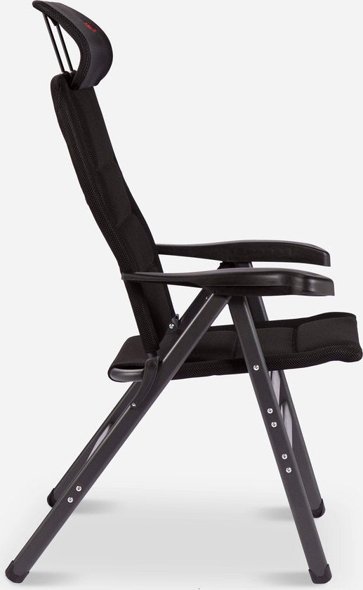 Crespo - Chaise de plage - XL - AP/238 - Air-Deluxe - Compact - Noir