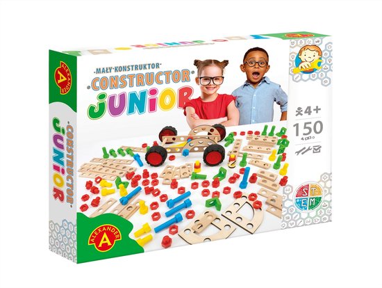 Alexander Toys Constructor Junior - Kits de construction à monter soi-même - 150 pièces