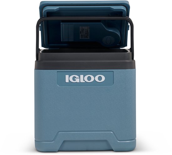 Igloo - IE27 DC - Glacière thermoélectrique – 12 V CC – 26 L – Couleur : bleu