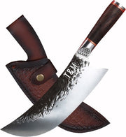T&M Knives Chef's Knife Cover - Handmade - Leather Cover