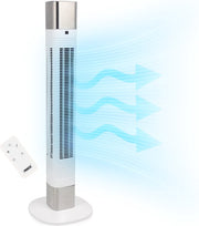 Ventilateur colonne intelligent – Sans pales – Avec application et télécommande – Minuterie – Économe en énergie – Princess 358275 – Blanc