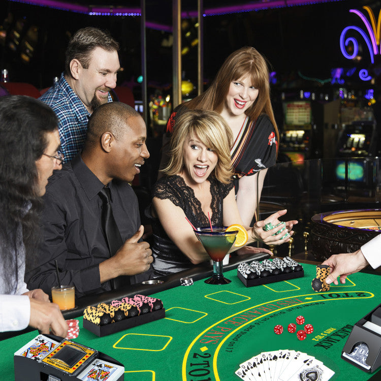 Jeu de poker Coast - 300 jetons - avec mallette portable noire