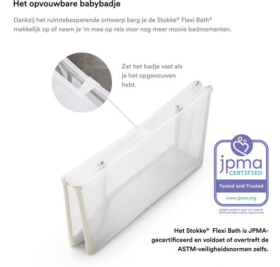 Lot Stokke® Flexi Bath® XL + insert de baignoire | Sandy Beige