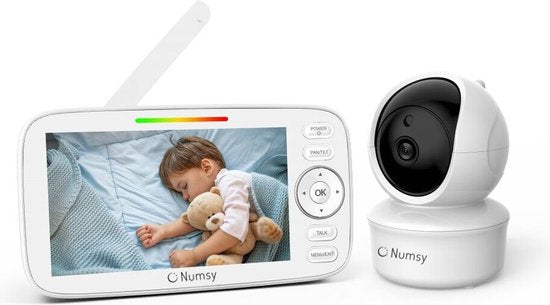 Numsy Parent Pro - Moniteur pour bébé - Caméra vidéo pour bébé