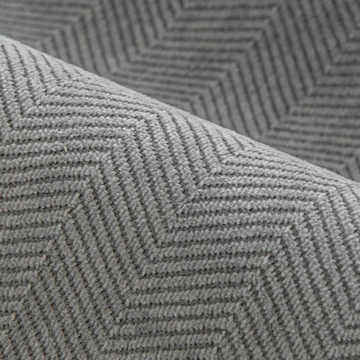 Housse de canapé Ochama pour la partie assise uniquement - Antidérapante - 70 x 180 cm - Polyester - Gris