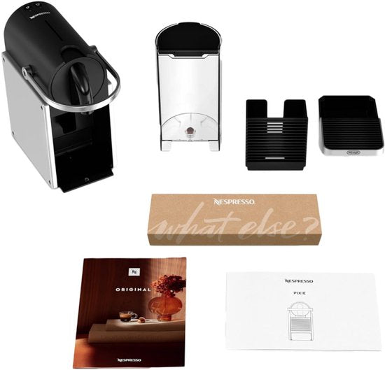 De'Longhi Nespresso Pixie EN127.S - Machine à café à dosettes - Argent