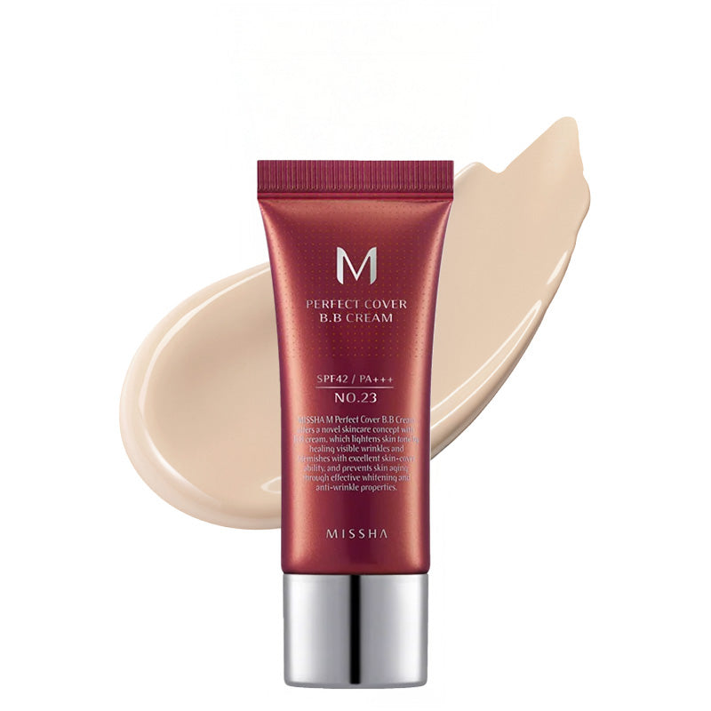 Missha M Perfect Covering BB Cream SPF42 PA+++ - N° 23 Natural Beige - Mini 20 ml