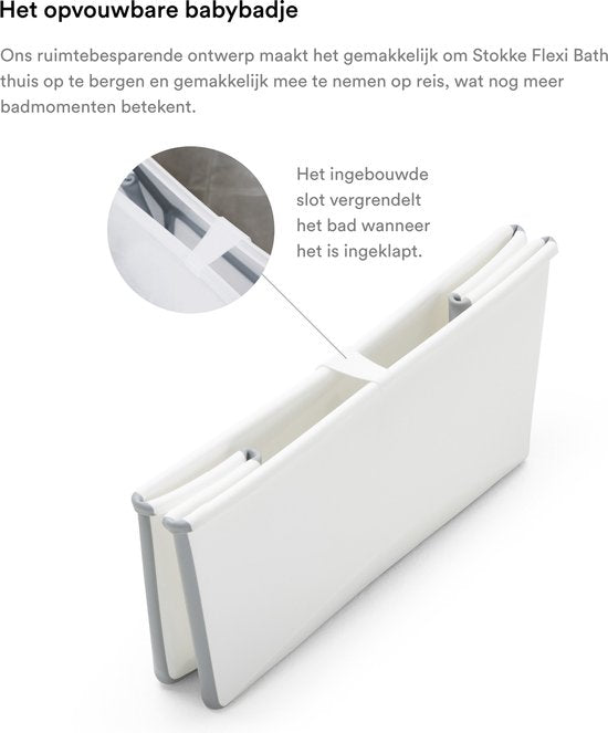 Baignoire pour bébé Stokke Flexi Bath - Blanche