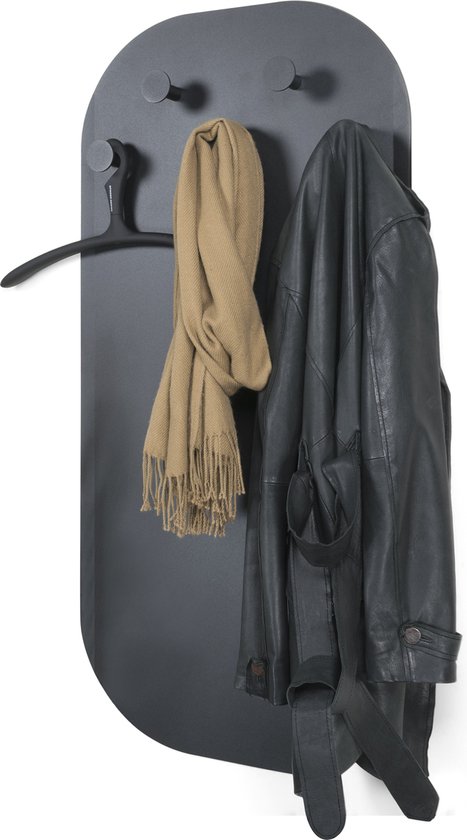 Porte-manteau Espen de Spinder Design - Noir - 5 crochets - Acier