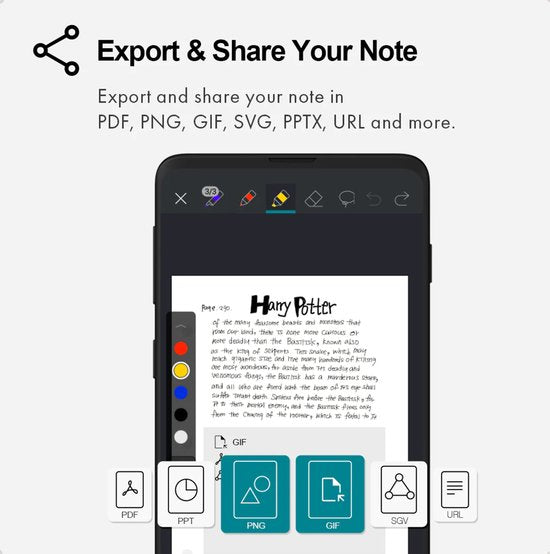 Neolab Smartpen M1 - stylo numérique - écriture numérique - stylo intelligent - Bleu