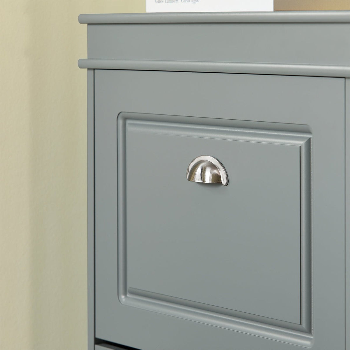 Rayon à chaussures SoBuy - 3 portes pliantes - 53 x 24 x 117 cm - Gris