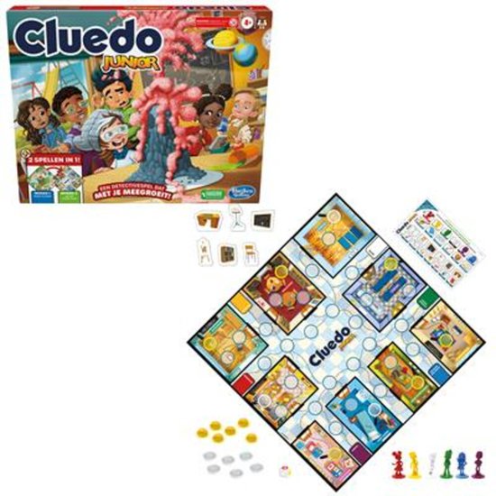 Cluedo Junior - Jeu de société - Hasbro Gaming Classic - Jeu de société